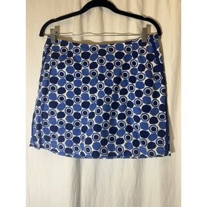 GOLFTINI Blue Dot Tech Golf Skort size 6 W28‎
